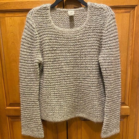 J Jill Knit Cotton Mohair Sweater Size Medium - Picture 1 of 4